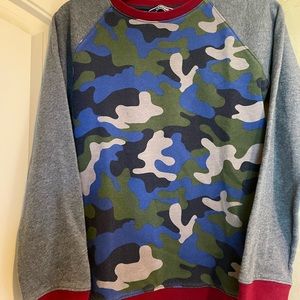 Like New! Lands End youth L  14 sweatshirt.  So soft inside and out.